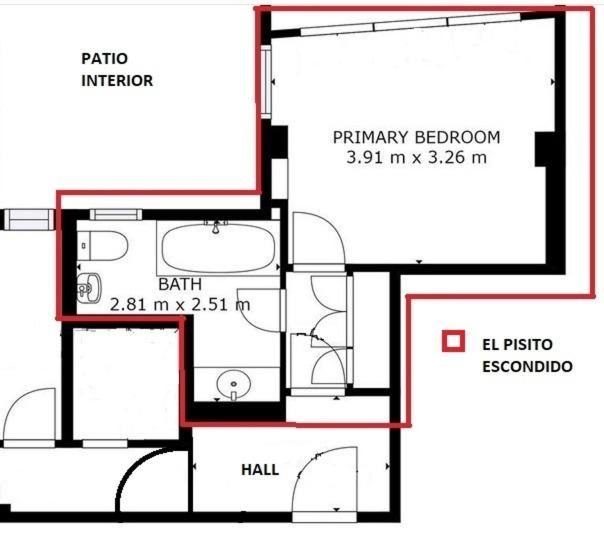 La H Escondida Valencia Apartment Bagian luar foto